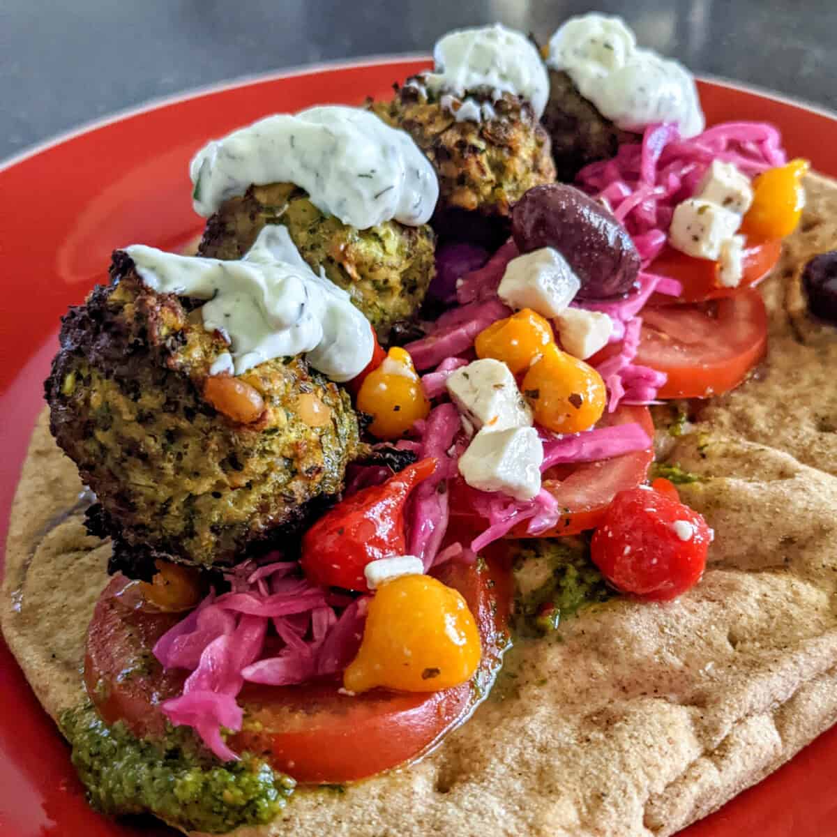 Meatball Sandwich Wrap
